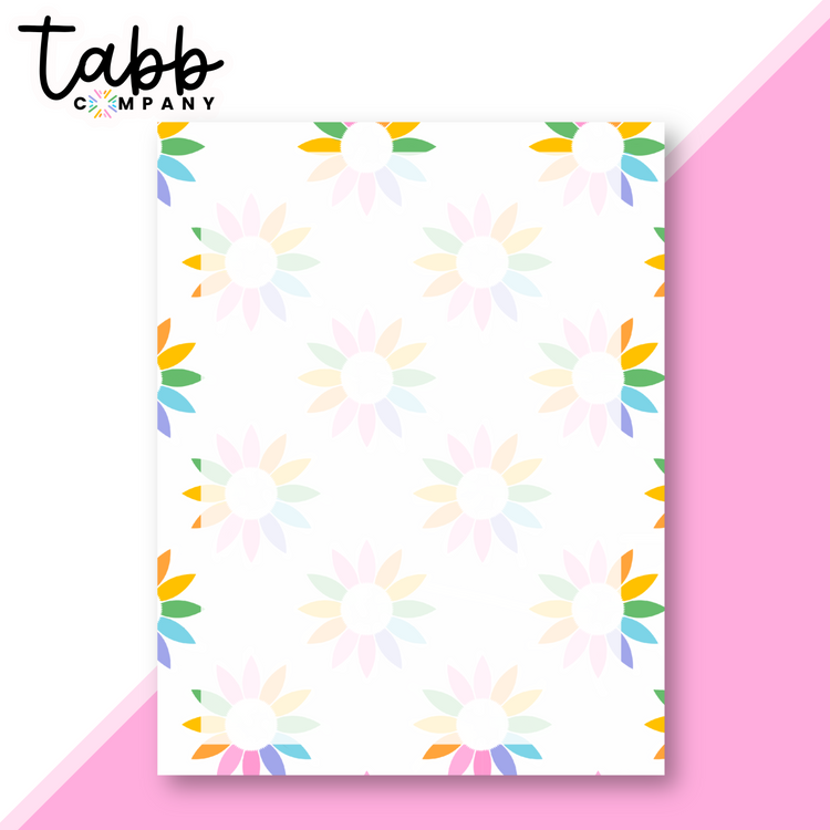 Suncatcher Colorful Memo Pad
