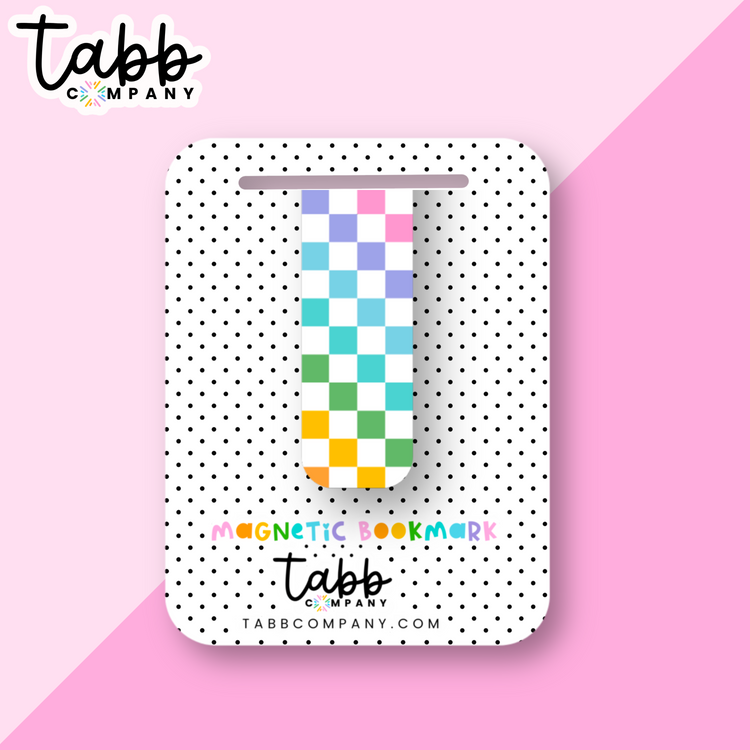 Checked Out Magnetic Bookmark