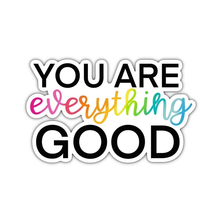 You Are Everything Good, Adult Stickers, Custom Die Cut Stickers, Cool Stickers, Planner Stickers, Bullet Journal Calendar Stickers