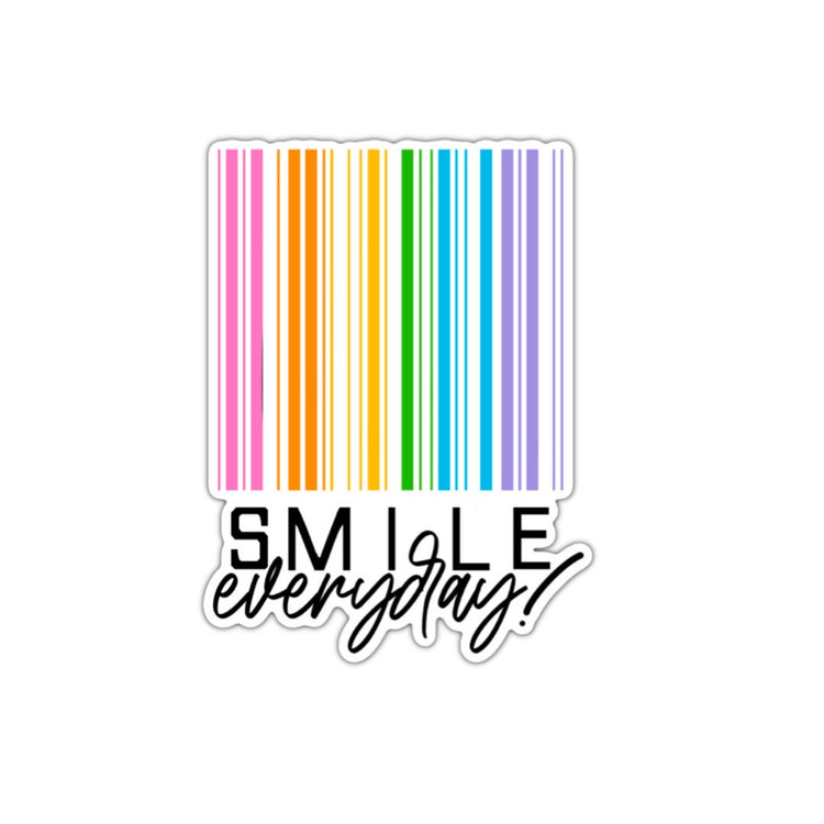 Smile Everyday Sticker, Water bottle Sticker, Phone Sticker, Laptop Sticker, iPad Sticker, Planner Sticker, Teacher Sticker