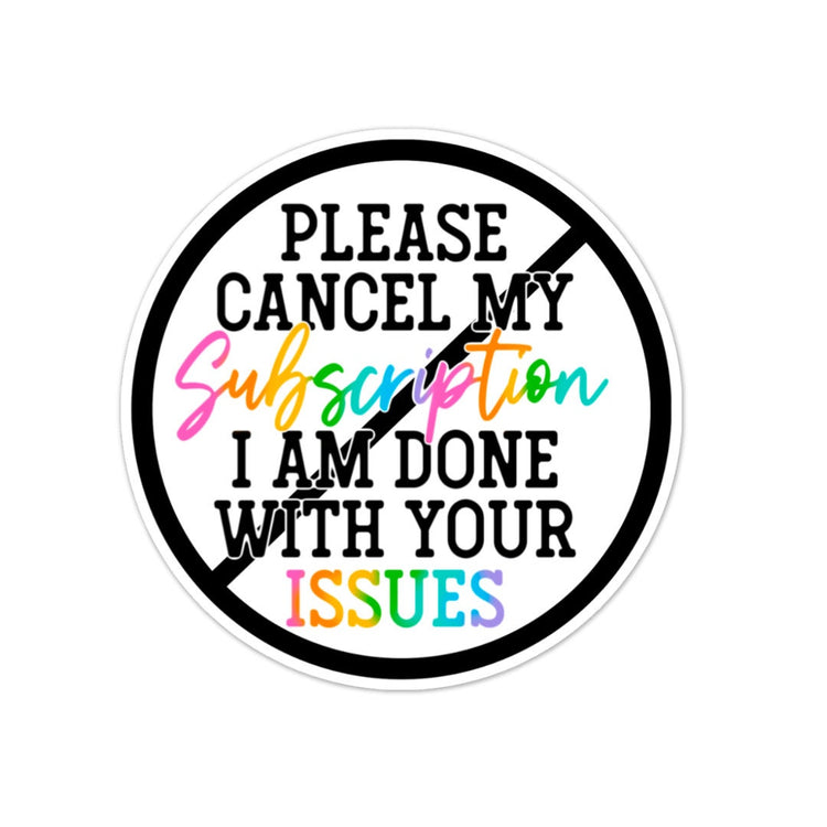 Cancel My Subscription