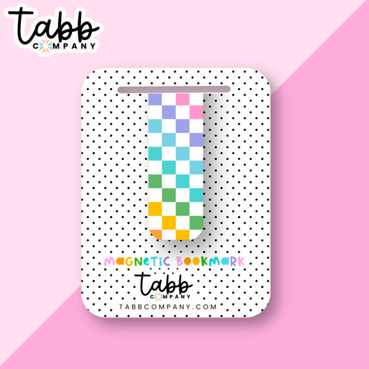 Checked Out Magnetic Bookmark