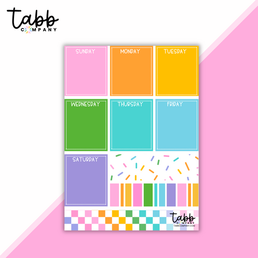 4"x5.5" Weekly Planner Pad