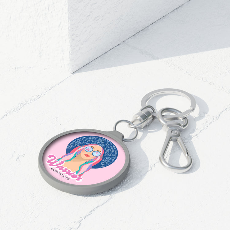 Warrior Keyring Tag