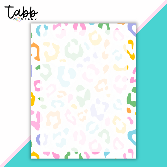 Whimsical Safari Memo Pad