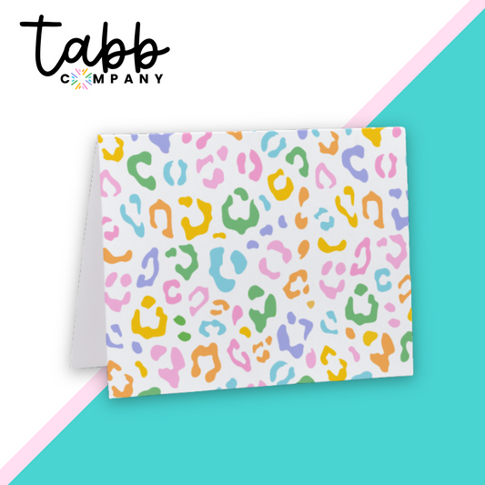 Whimsical Safari Single Notecard