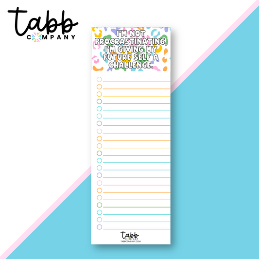 Whimsical Safari Checklist Notepad