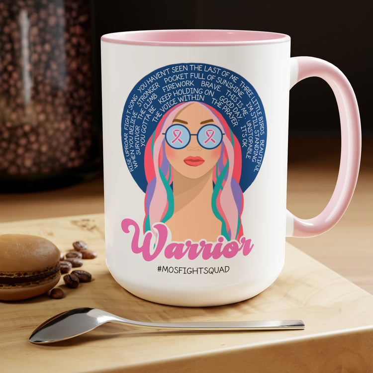 Warrior Two-Tone Coffee Mug, 15oz