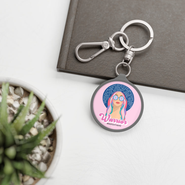 Warrior Keyring Tag