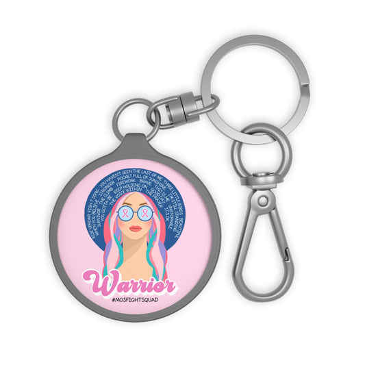 Warrior Keyring Tag