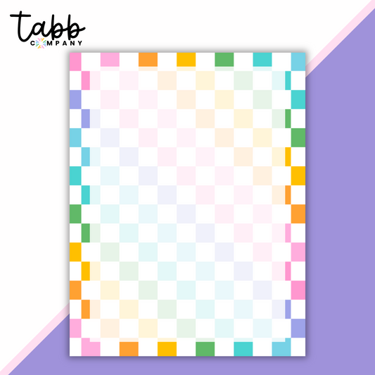 Checked Out Memo Pad