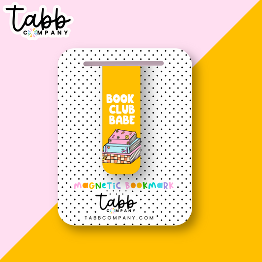 Book Club Babe Magnetic Bookmark