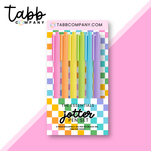 Jotter Pen Set, 6-Pack:f Black Ink