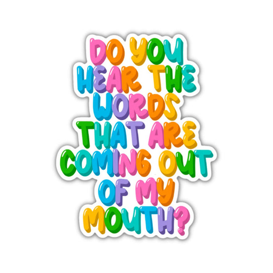 Do You Hear the Words