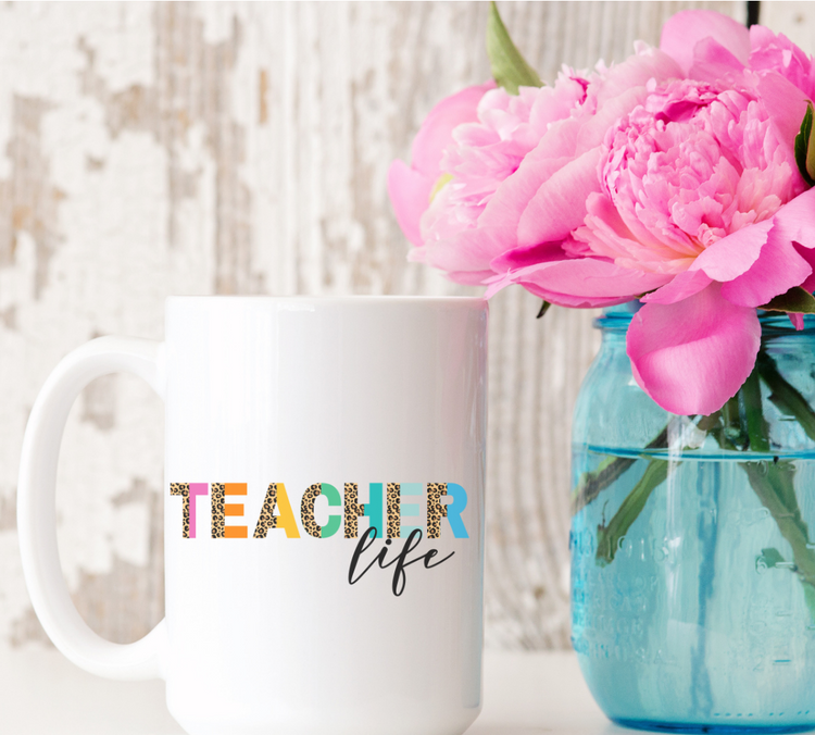 Teacher Life 15oz Ceramic Mug