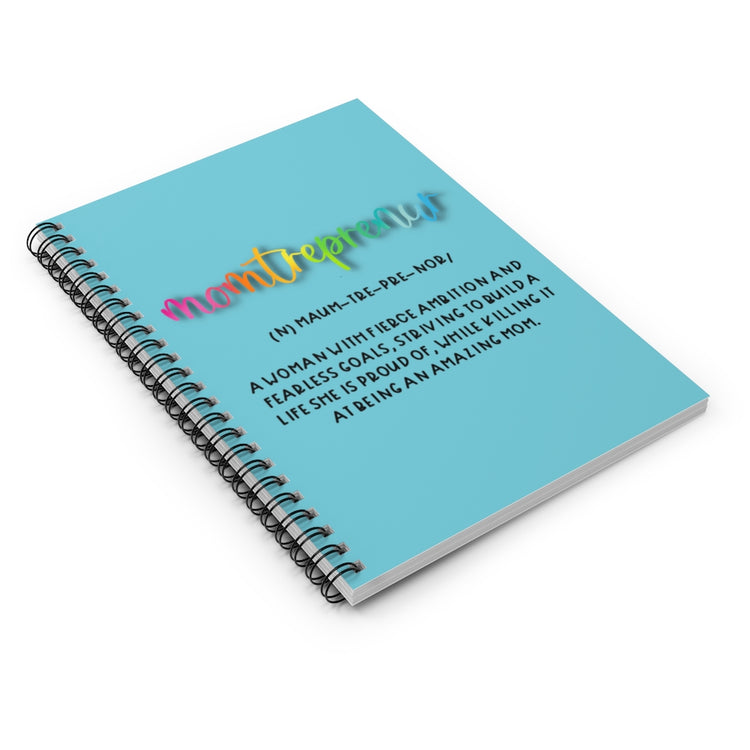 Momtreprenur Spiral Notebook