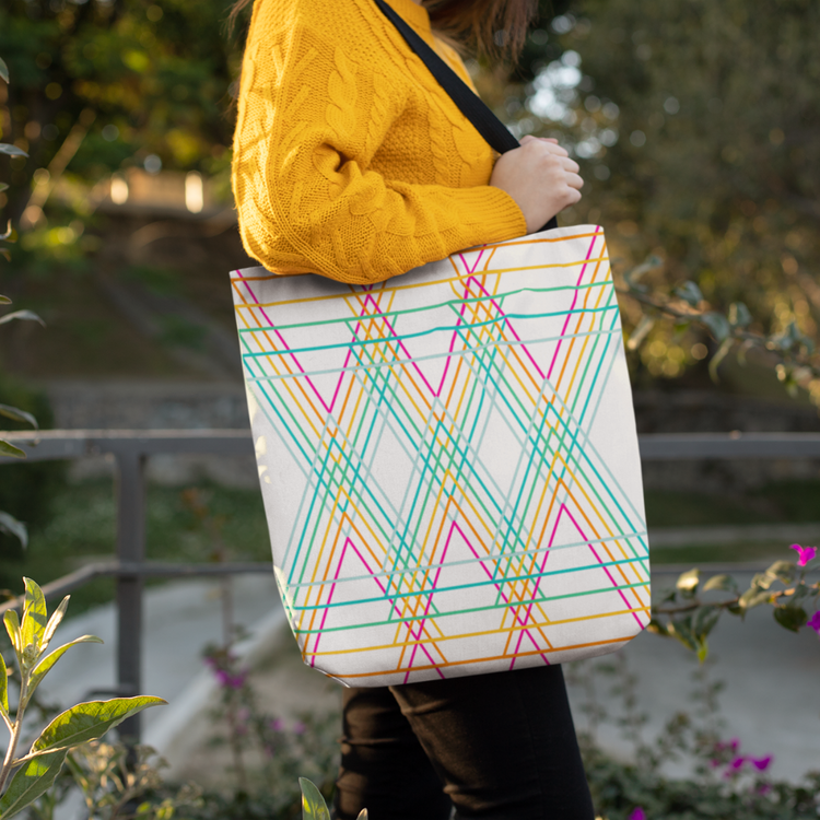 Triangular Tote Bag