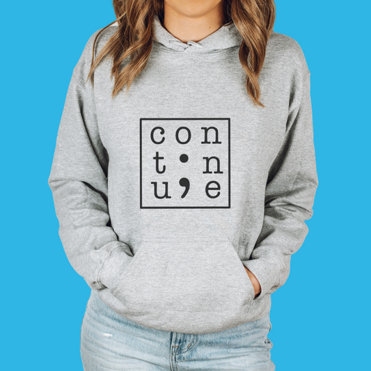 Continue Unisex Hooded Sweatshirt