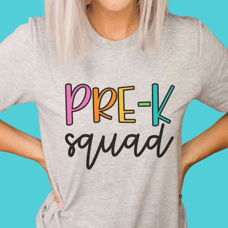 Elementary Teacher Squad Graphic Tee