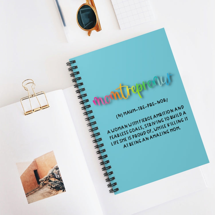 Momtreprenur Spiral Notebook