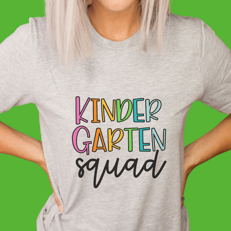 Elementary Teacher Squad Graphic Tee