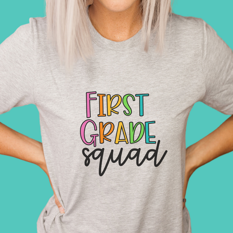 Elementary Teacher Squad Graphic Tee