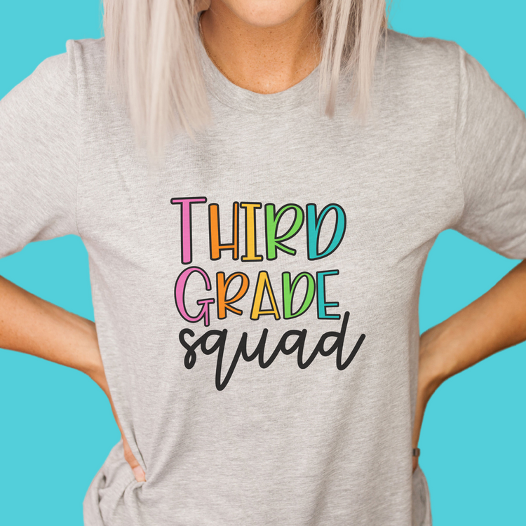 Elementary Teacher Squad Graphic Tee