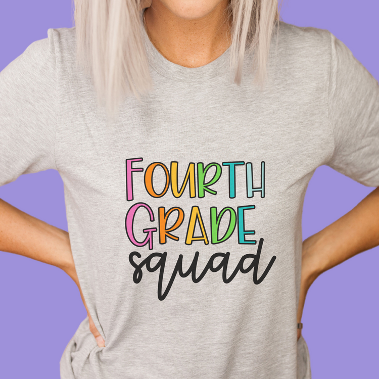 Elementary Teacher Squad Graphic Tee