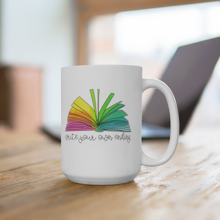 Write Your Own Ending 15oz Ceramic Mug