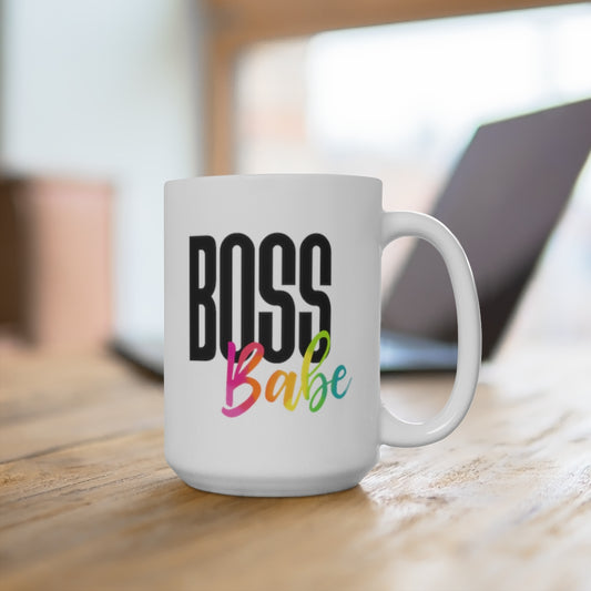 Boss Babe 15oz Ceramic Mug