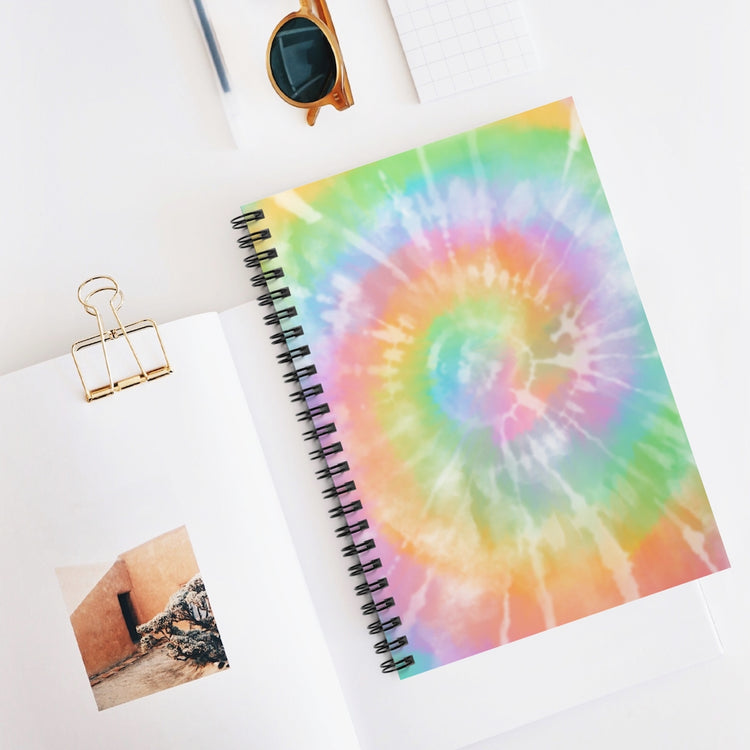 Tie Dye Spiral Notebook