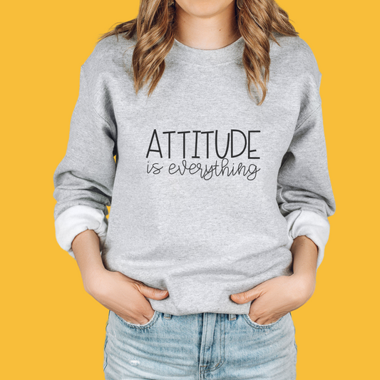 Attitude is Everything Unisex Crewneck Sweatshirt