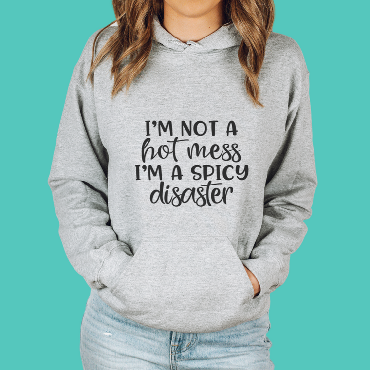 Hot Mess Unisex Hooded Sweatshirt