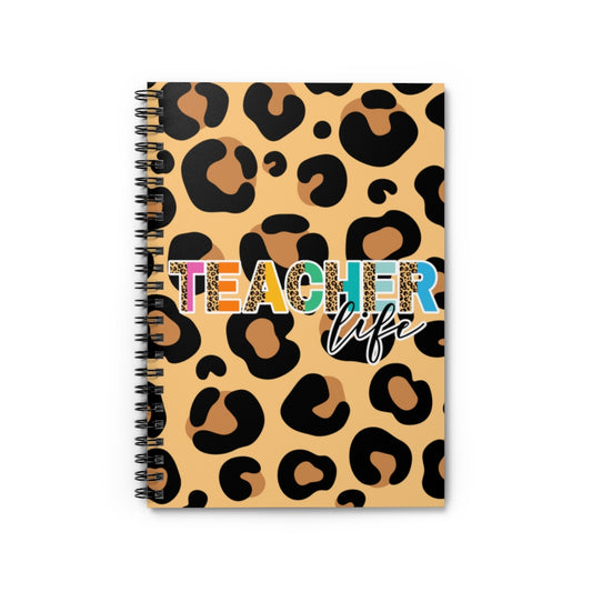 Teacher Life Spiral Notebook