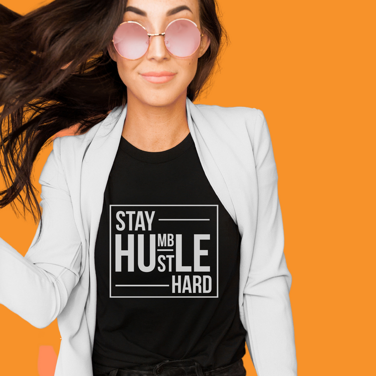 Stay Humble Hustle Hard Graphic Tee