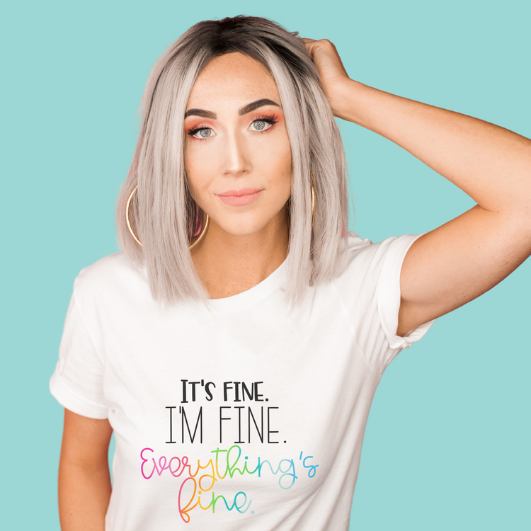 I'm Fine Graphic Tee