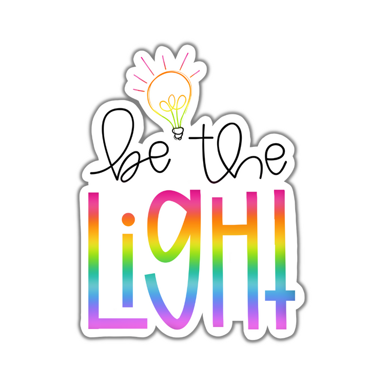 Be the Light Sticker