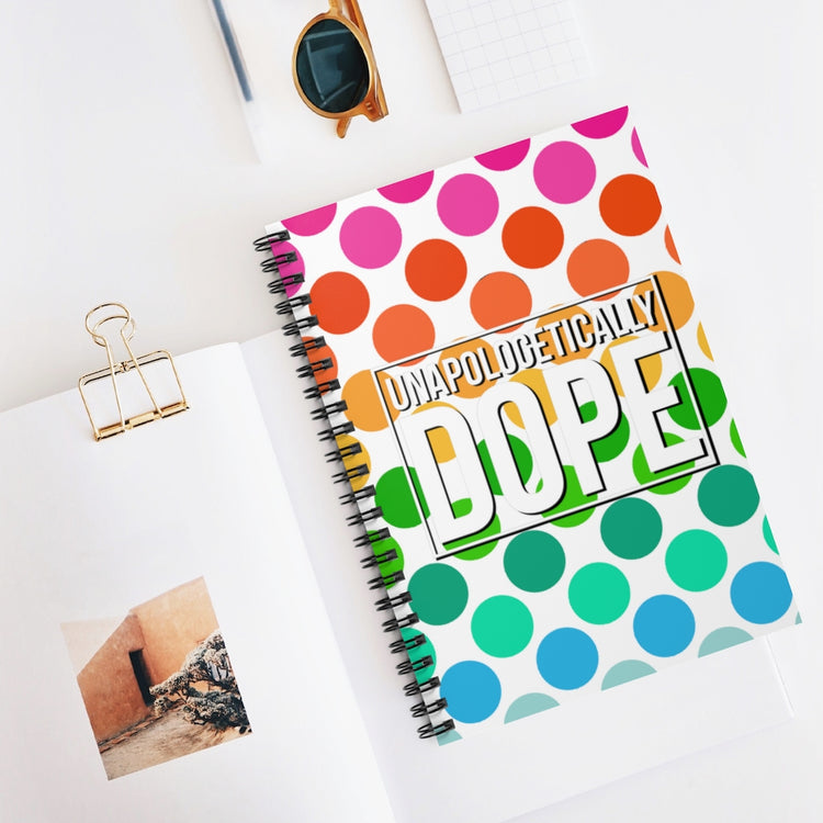 Unapologetically Dope Spiral Notebook