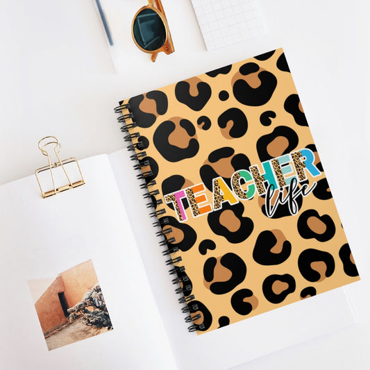 Teacher Life Spiral Notebook