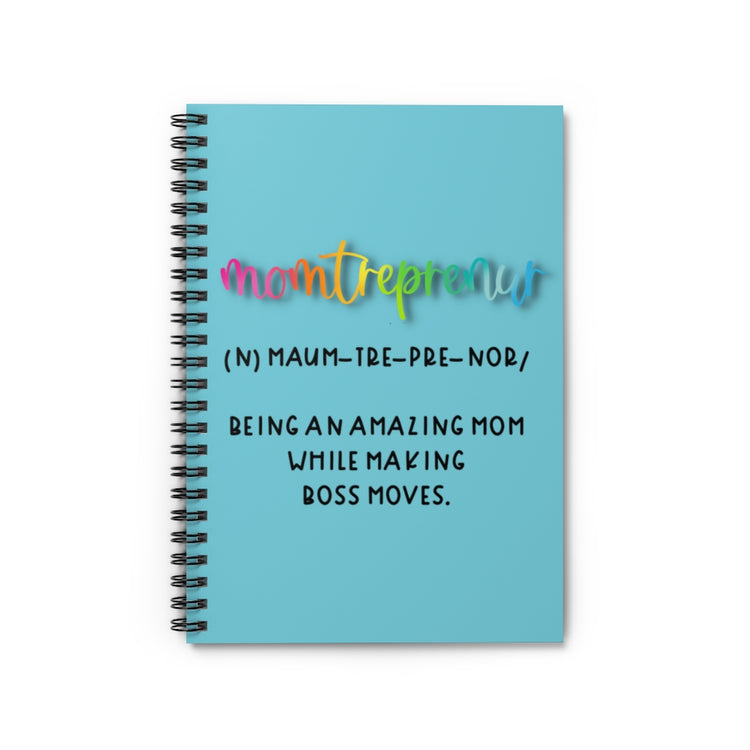 Momtreprenur Spiral Notebook