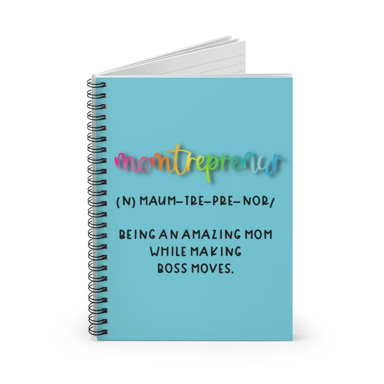 Momtreprenur Spiral Notebook