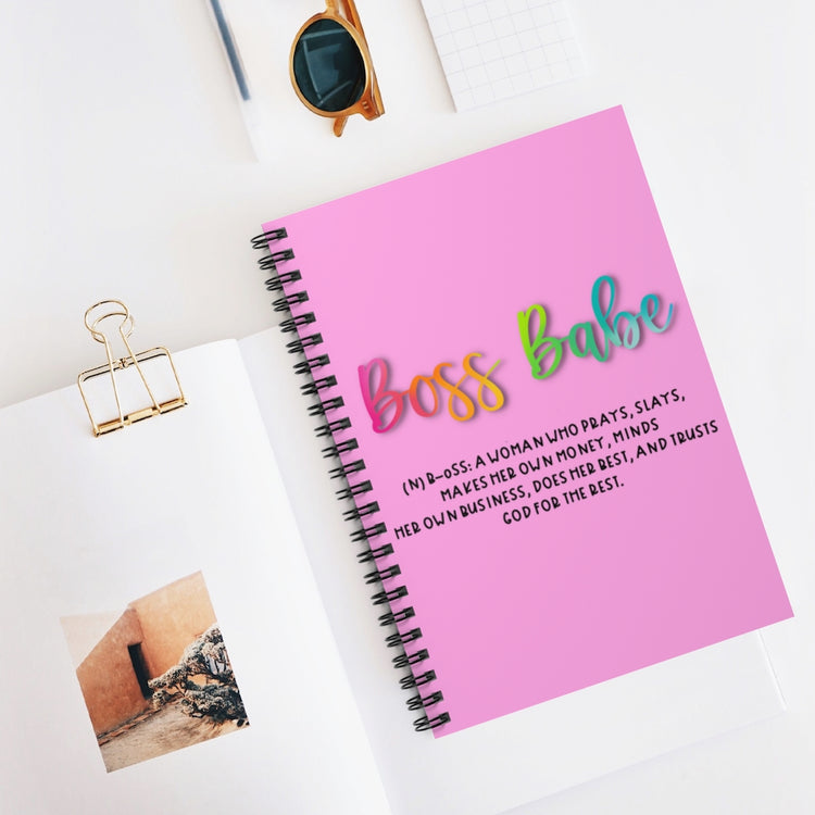 Boss Babe Spiral Notebook