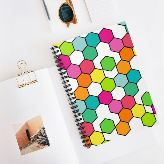 Hexagonal Spiral Notebook