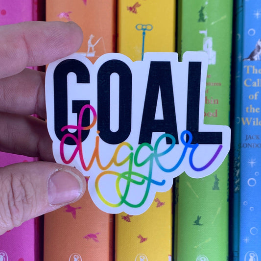 Goal Digger Sticker