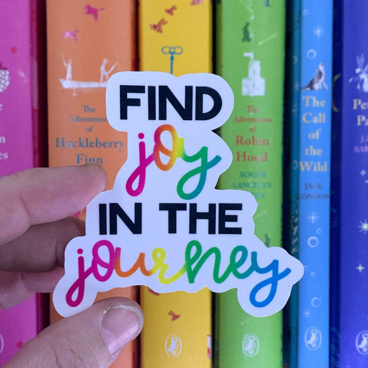 Find Joy in the Journey Sticker