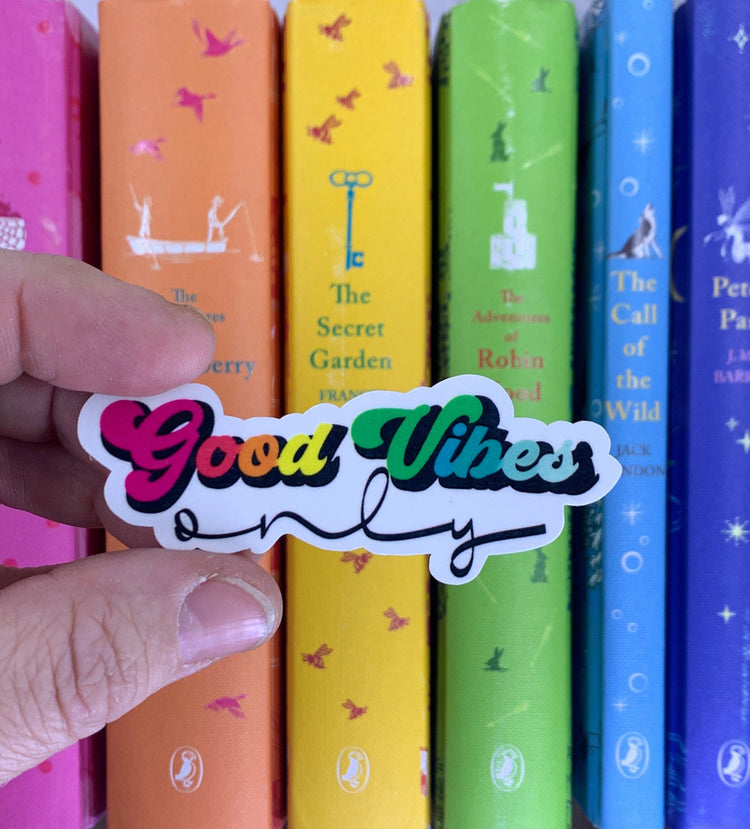 Good Vibes Only Sticker