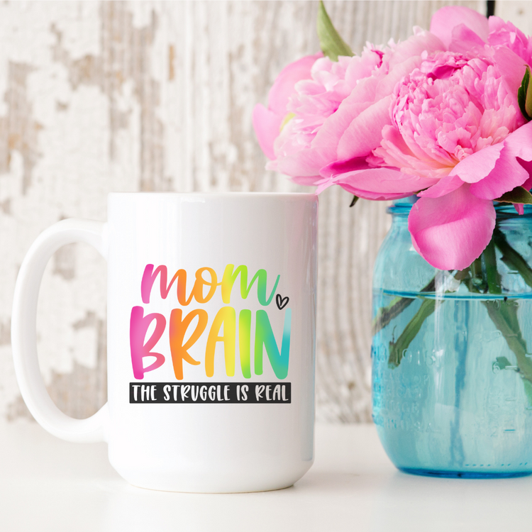 Mom Brain 15oz Ceramic Mug