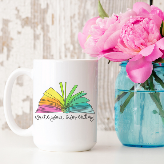 Write Your Own Ending 15oz Ceramic Mug